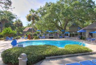 Pool at Resort Source Timeshare Resales The Village, Palmetto Dunes